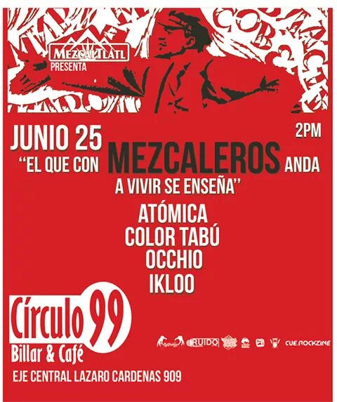 IklooAgsOficial's tweet photo. Este 25 de Junio tienen una cita con @ikloo_oficial en Círculo 99 Billar &amp; Café a las 2pm, entrada libre. No faltes. https://t.co/lazgNdZhXu
