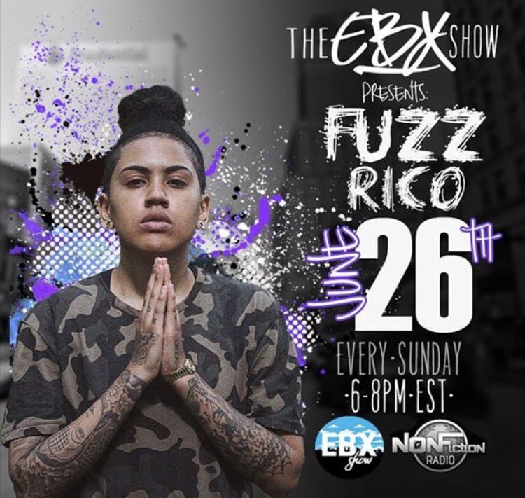 moon_zaddy's tweet photo. This Sunday, Join Us As We Have @FuzzRico On The Show ! #EbxShow #EverydayBluesXposed https://t.co/6Hao1l5DiU