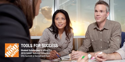 HomeDepotCareer's tweet photo. Sponsorship for Asian/Pacific Islander students to attend @naaap conv. Enter today! #THDNext https://t.co/Zs5nwUD7Vn https://t.co/BUVWMV5ycS