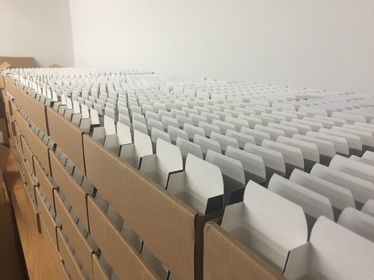 60K #SenSci Activ #bedbugs lure packets due to arrive tomorrow...boxes ready to receive them! <a href="/BedBugCentral/">Bed Bug Central</a>