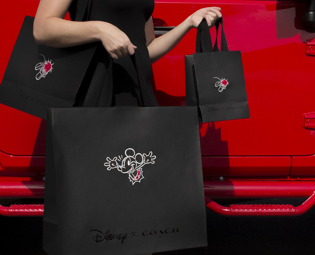 DesignPackaging's tweet photo. Behind the Disney x Coach Packaging https://t.co/TPjGWqTIJT #retail #packaging #DisneyxCoach https://t.co/f3khYadIV7