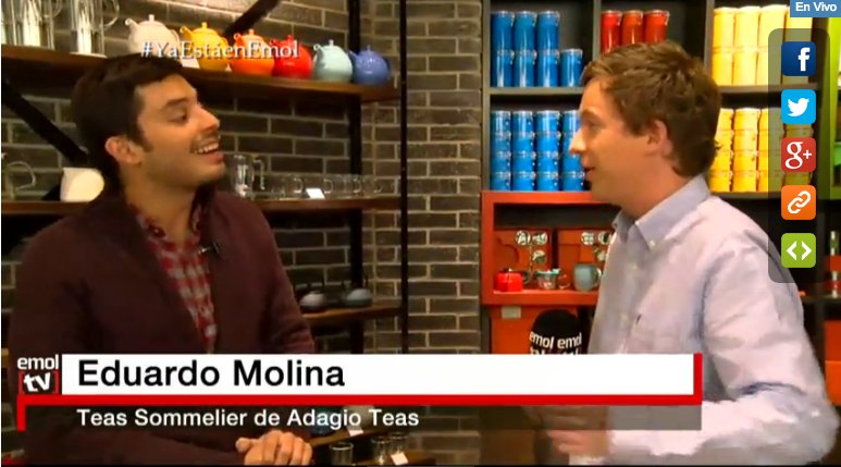 Emol's tweet image. #EmolTV| EN VIVO: Te mostramos las nuevas tendencias en consumo de té ow.ly/Ppfh301zDuC