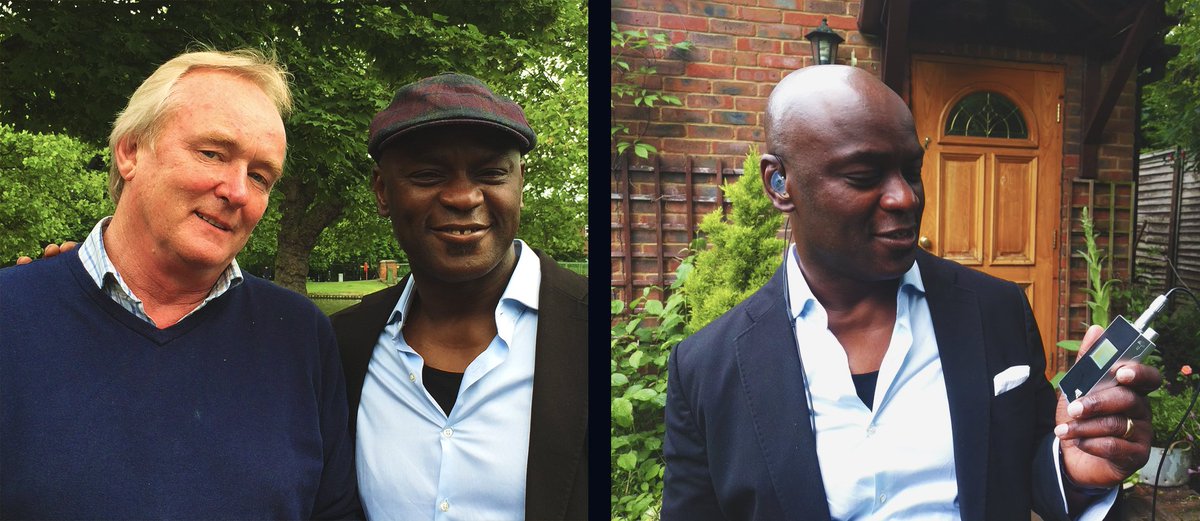 OlaOnabule's tweet photo. Great day! Lunch with hero & In-ear-monitoring guru Andy Shiach!@ACSCustomUK #LiveMusic #JazzFests @UmbriaJazz_OFC https://t.co/I9qkauCxmu