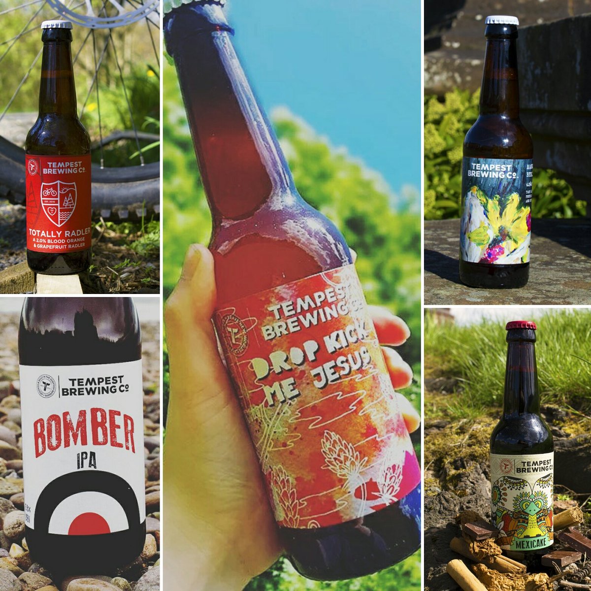 TempestBrewCo's tweet photo. Btw that's five brand new beers since April... And we still have four more to announce over the next couple months! https://t.co/KEkyppElpX