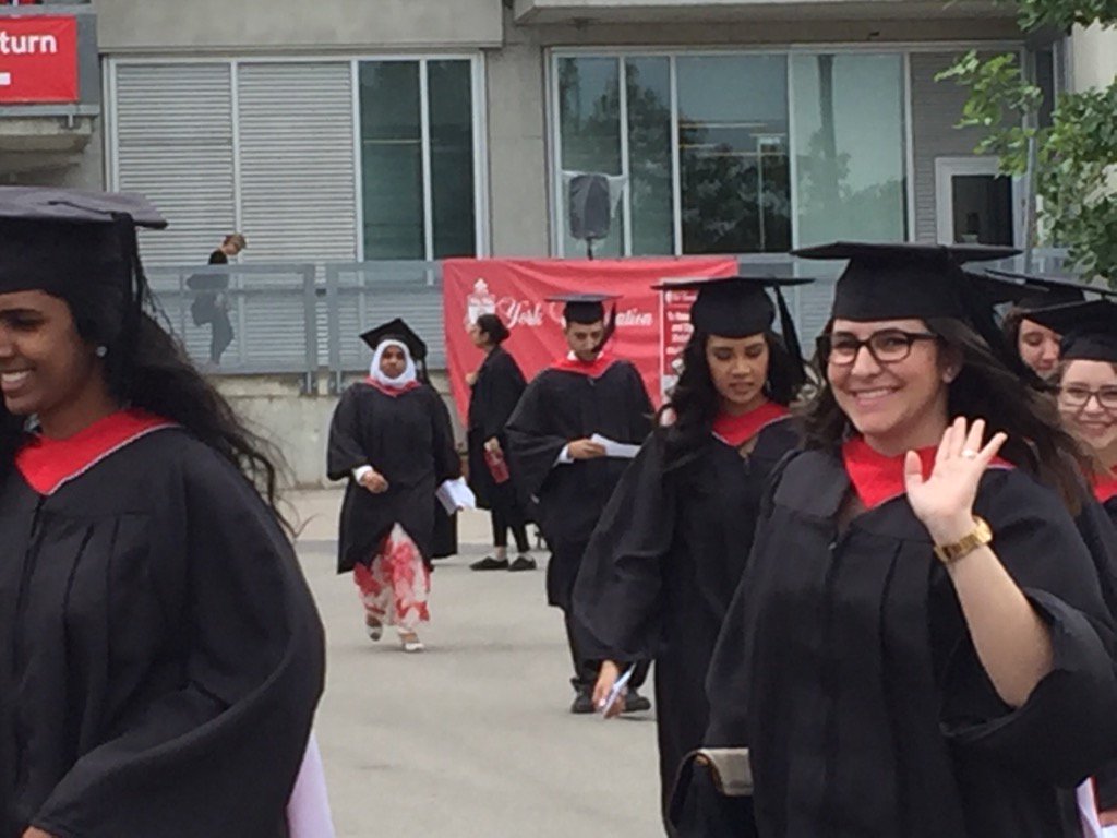 KPetersenTFC's tweet photo. Heading in for the processional! Yay, Andrea!!! #YorkUConvo https://t.co/SJUSJ5jcwz