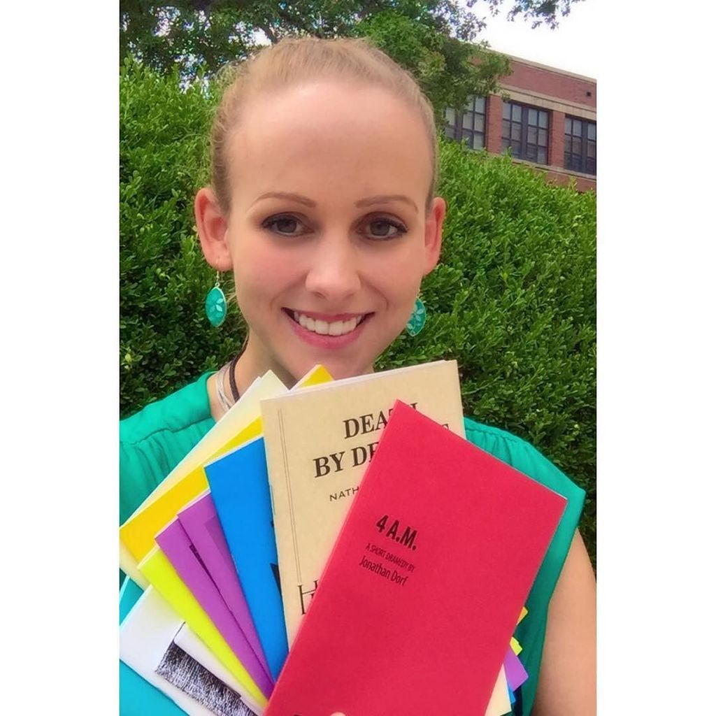 trishajordan314's tweet photo. When you get too excited in the store and buy 14 scripts. #oneactcompetition #thesfest16 https://t.co/EWnsojkUlM