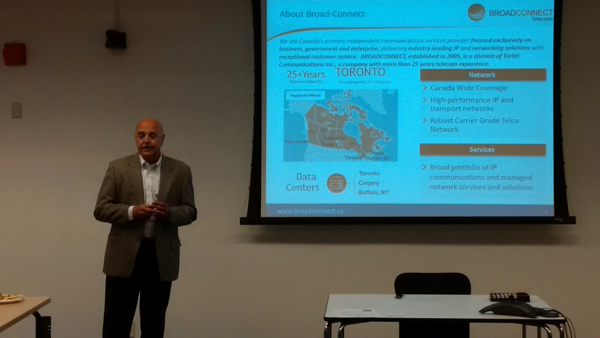 Broad_Connect's tweet photo. Had a great time with the Toronto chapter of the @IAUG this morning! Thanks for joining us, @Citel! #VoIPMigration https://t.co/wxLf2L9mYX