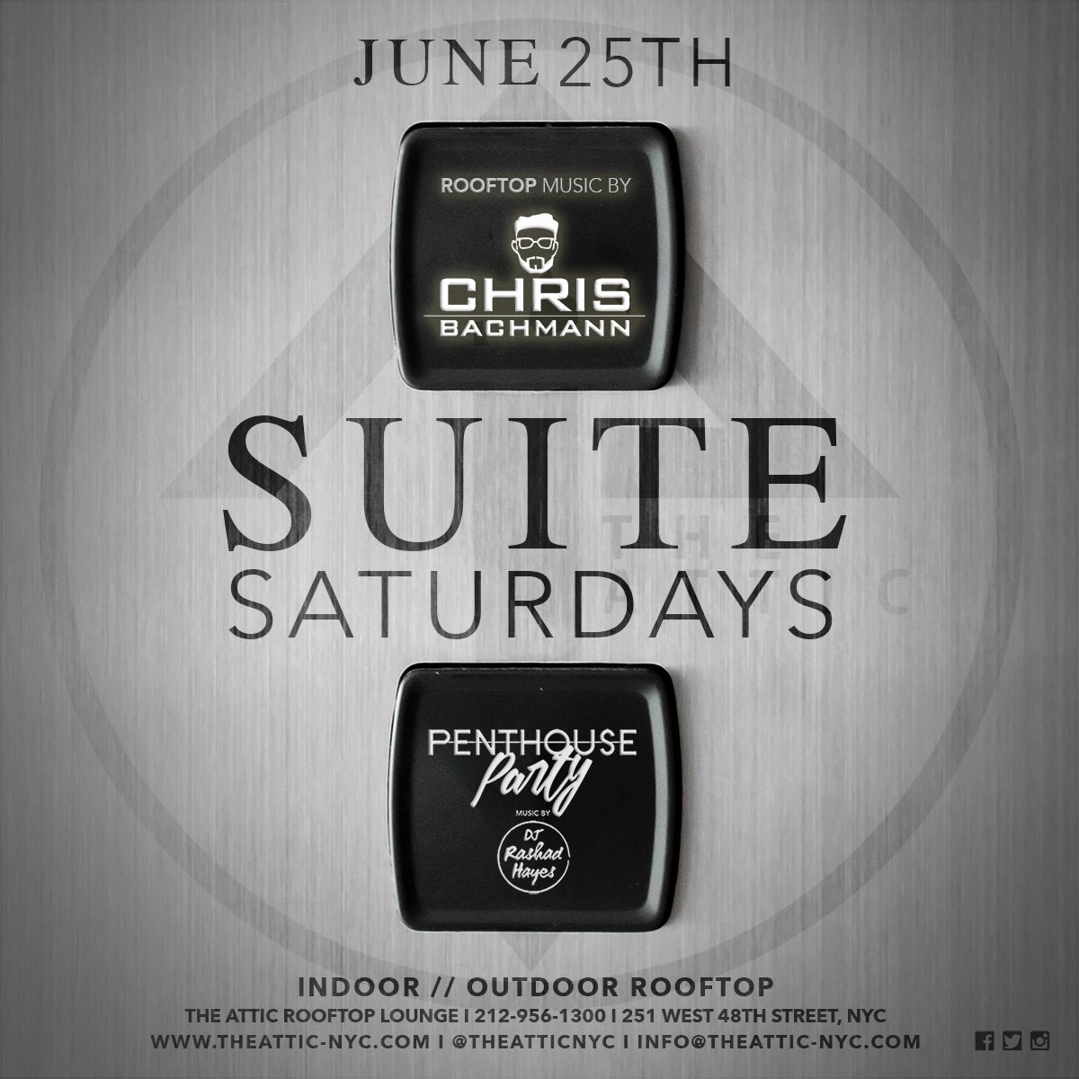 TeamEntGroup's tweet image. This Saturday At Attic Rooftop In TimeSquare NYC!! Hmu For All Guestlist &amp;amp; Table Info! 💥 #NYC #TEAM