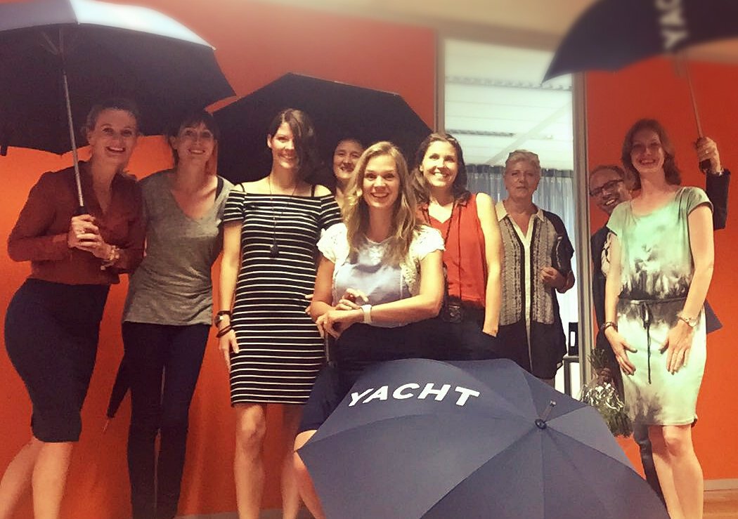 Ik scrum, jij scrumt, wij scrummen... Geslaagde kennisbijeenkomst met scrumexpert én (natuurlijk) klant! #YachtNL