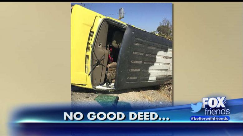 FOX10Phoenix's tweet photo. California Good Samaritan was billed $143 after saving family at crash scene https://t.co/GKNj5gVi2a https://t.co/U6BXYjGYHN