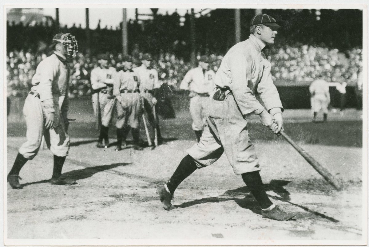 iLetsPlayBall's tweet photo. To me a ball player hitting a triple is more exciting than hitting a homer...HOFamer Sam Crawford has MLB record 309 https://t.co/XC3JNKzD3e