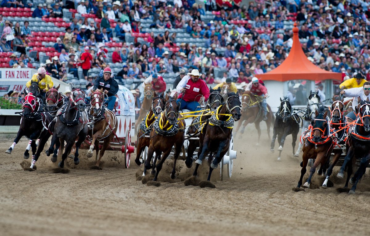 Retweet if you're excited to watch the <a href="/CSChuckwagons/">CS Chuckwagons & Relay</a> at #Stampede2016