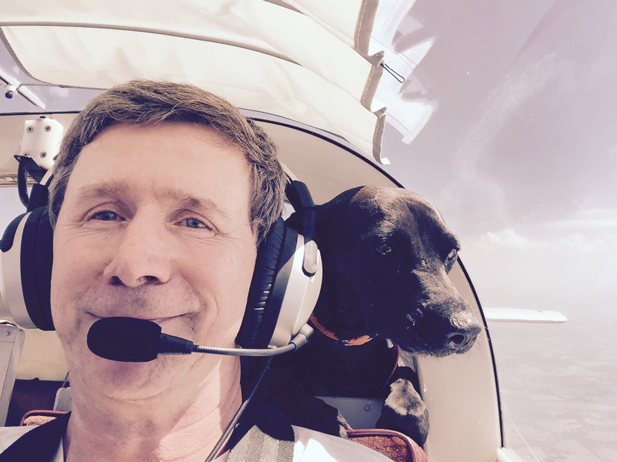 Oracle's tweet photo. Team member Patrick Lee flies pups from kill shelters to their homes, making a difference in the world #lifeatOracle https://t.co/AbNXjrDhGu