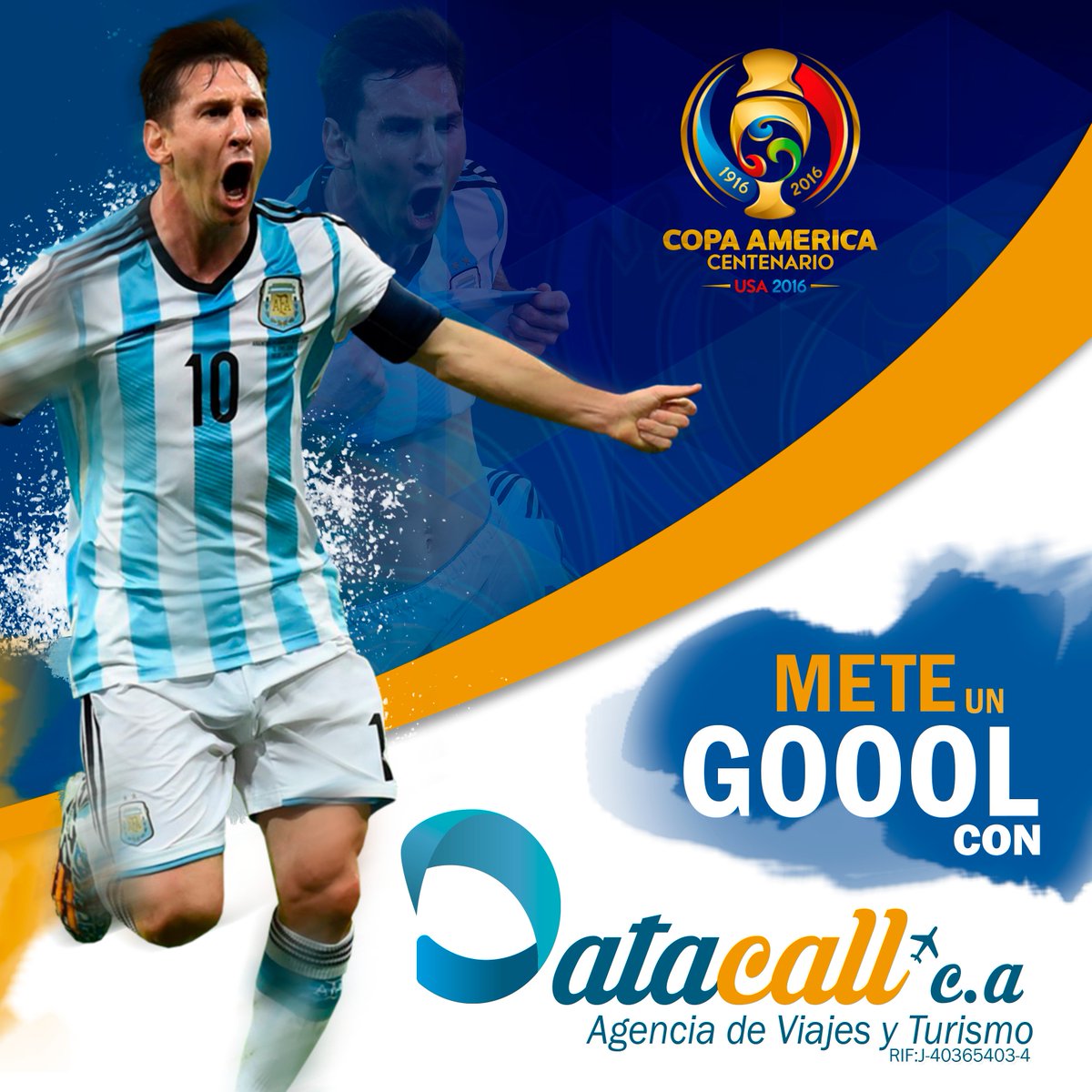 viajesdatacall's tweet photo. En #Datacall disfrutamos cada minuto de #CopaAmerica
✈ Y recuerda... ¡El mejor de los Viajes al Alcance de un CLIC! https://t.co/UVCE3yWf3B