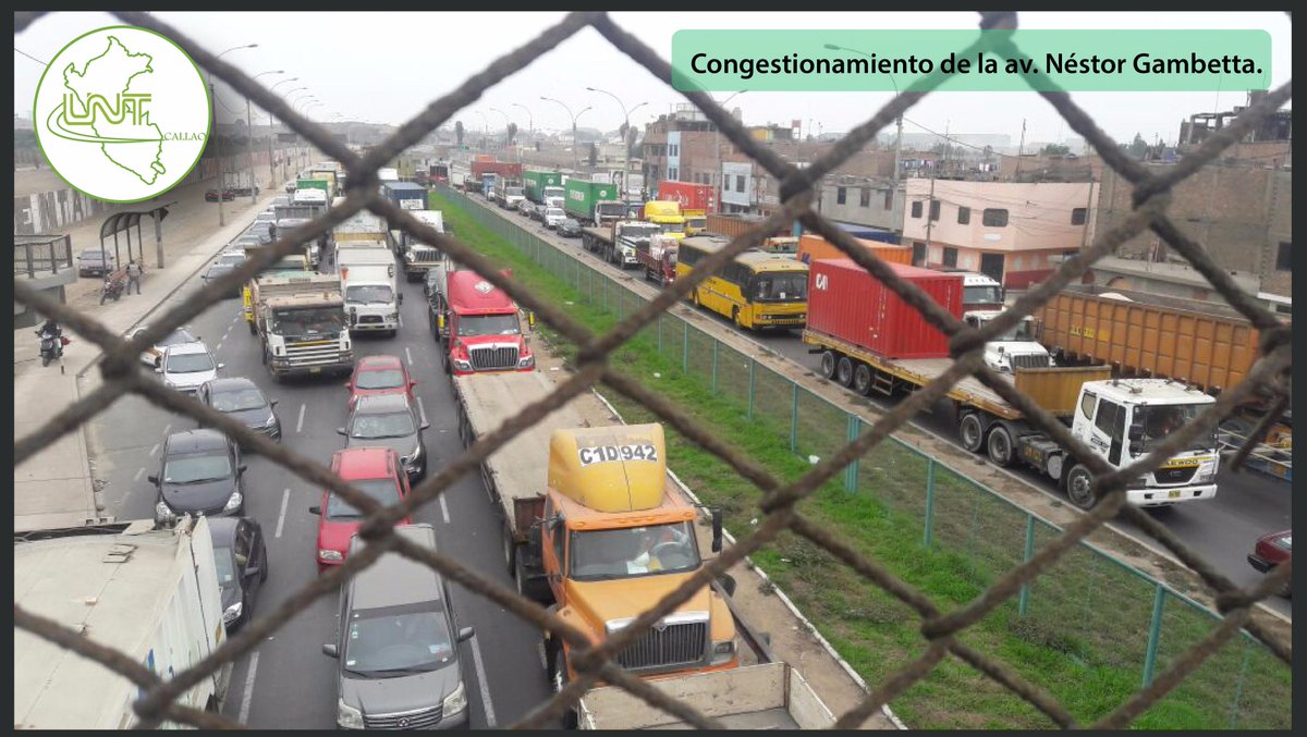 UNT_Callao's tweet photo. Av. Néstor Gambetta a esta hora @RPPNoticias @traficorpp @UnidosxelPeru @PrensaLaEskina @noticiAmerica @Latina_pe https://t.co/ybYKWJHC9P