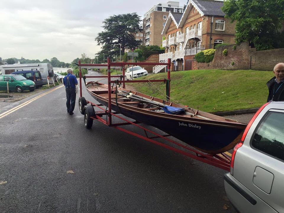 mascltd's tweet photo. The JD on its way to Lechlade! Not long now...#ukrowing. #rowthethames https://t.co/wIXsztHXLo