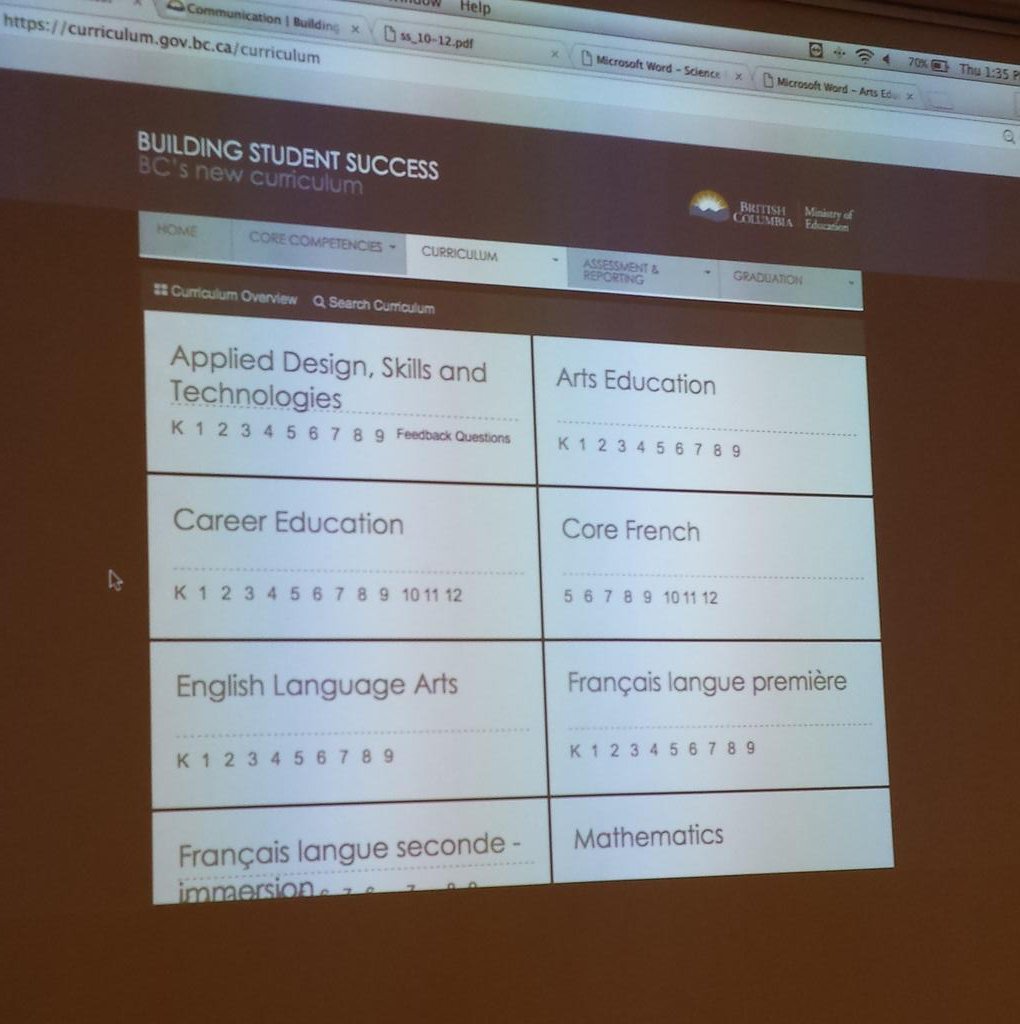 uprootnow's tweet image. Amped for the new BC curriculum (esp prominence of First Nations)! Learning how subjects are integrated @artstarts