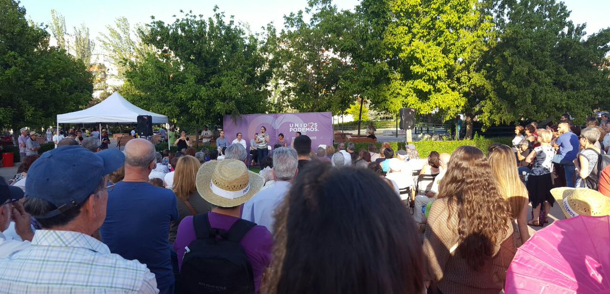 Esther_Gomez_M's tweet image. Hoy en Aluche hemos vuelto a sonreir porque el cambio está muy cerca y devolveremos este pais a su gente #26Razones