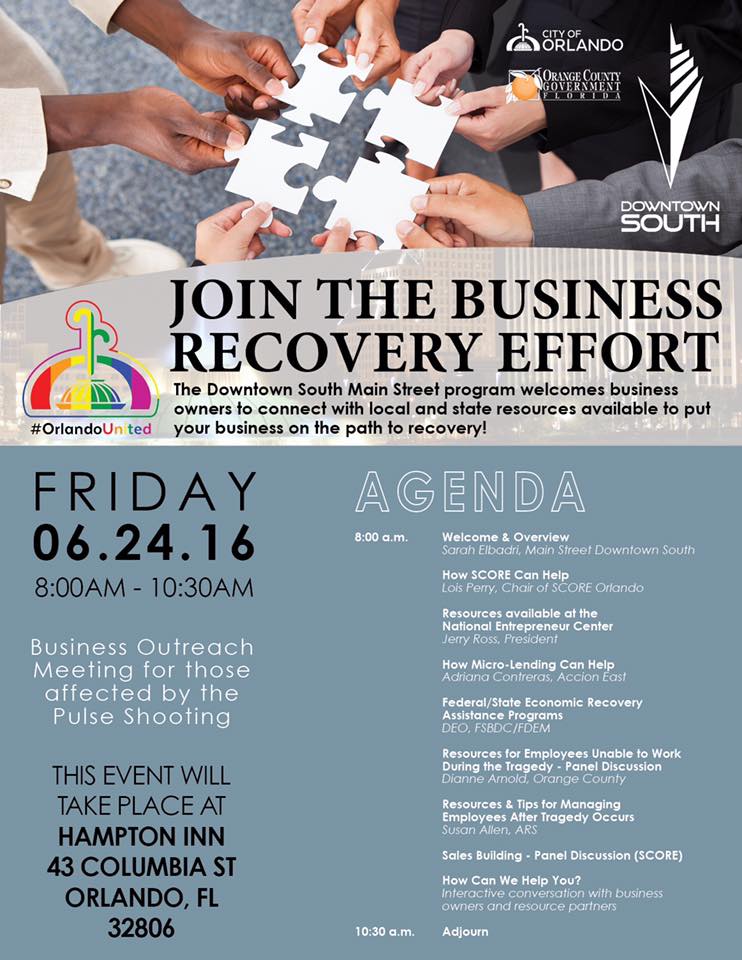 Join <a href="/Downtownsouth/">Visit Downtown South</a> tomorrow and discuss the Orlando business recovery effort. #healorlando
downtownsouthorlando.org/business-outre…