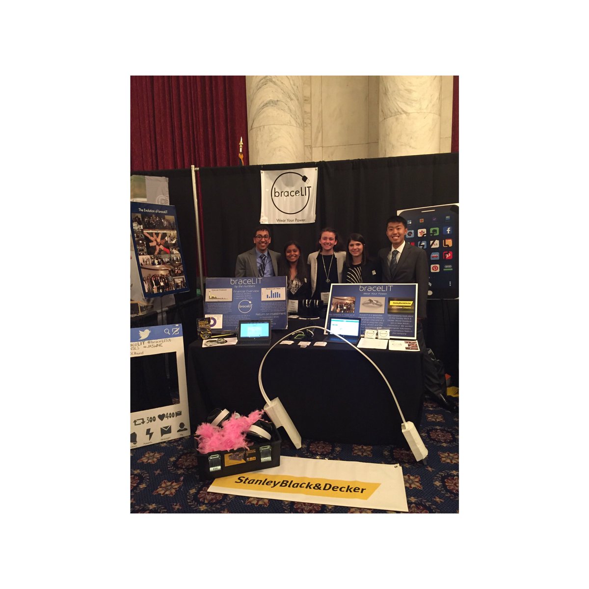 braceLITct's tweet photo. We would like to thank our sponsor @StanleyBlkDeckr for their support of #braceLIT and their wonderful volunteers! https://t.co/soNtbV5kRP