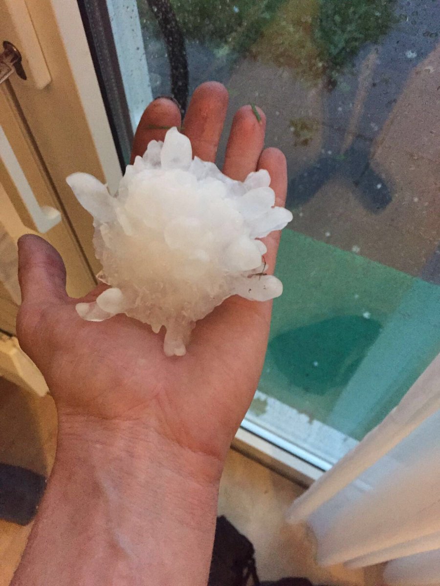 LaurensvanDijk's tweet photo. Grootste #hagelsteen ooit in #Deurne @omroepbrabant @ED_Deurne @ADnl @telegraaf #basebals https://t.co/mnzGUGMBks