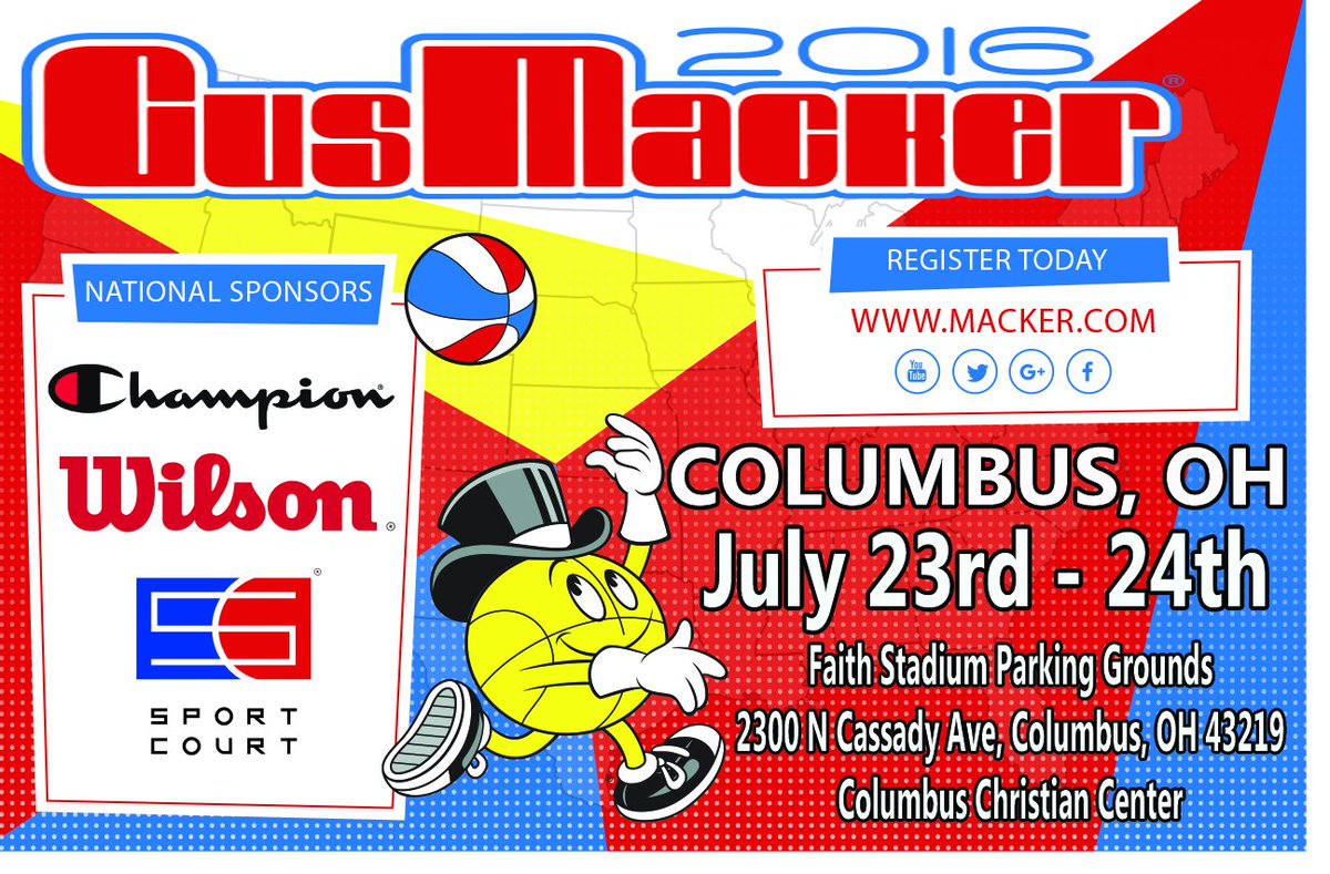 GusMacker614's tweet photo. GET YOUR TEAM READY FOR ANOTHER BATTLE IN MACKERVILLE COLUMBUS OHIO July 23-24 Register Now https://t.co/J7FxPH0lxT https://t.co/xdlN56oSjS