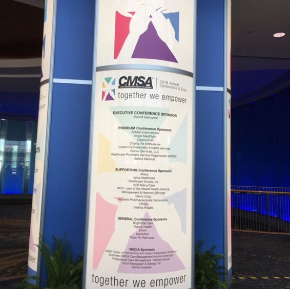 CMSANational's tweet photo. Thank you to all our amazing sponsors for your support of #CMSA2016! We couldn't do this without you! https://t.co/70kPRveoHx