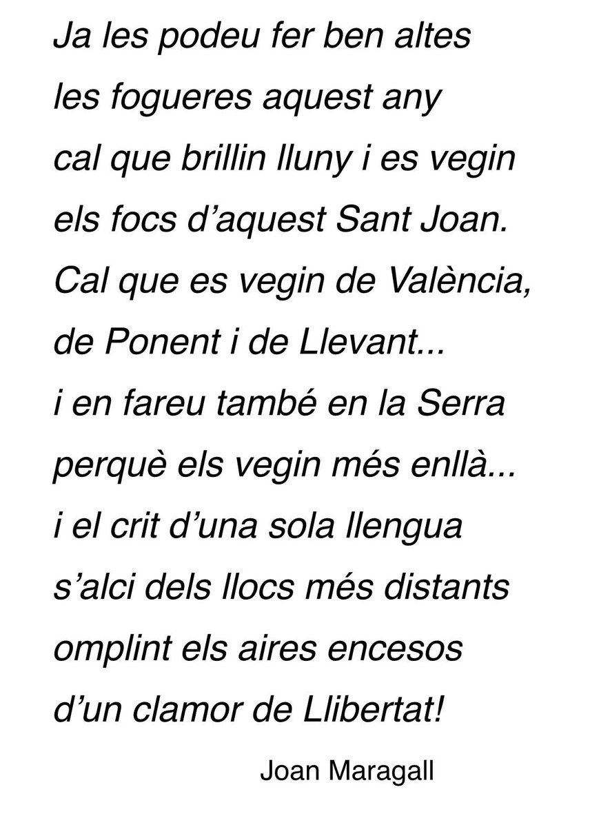 MSAMapi's tweet photo. Avui permeteu-m fer un tuit en català.
És la nostra nit màgica
#senyesd'identitat
#SantJoan2016 https://t.co/3VqmmZo6Co