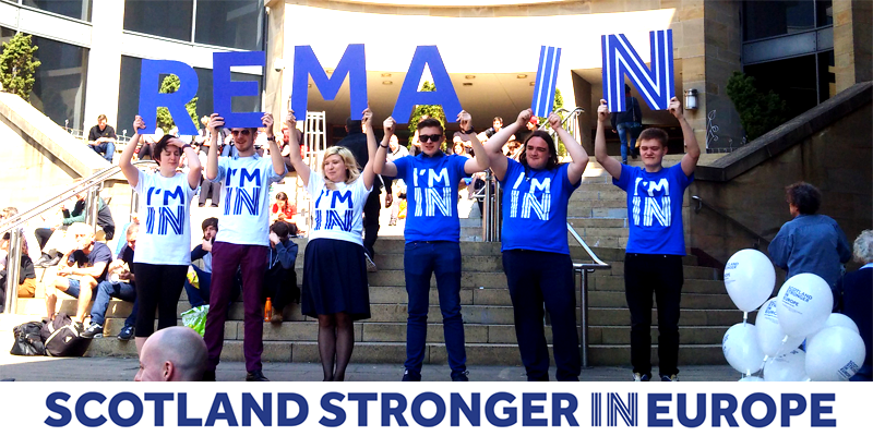 Polls have closed for the #EUref and thank you to all in #Scotland who Voted Remain to make our voice heard