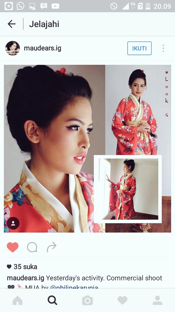 MaudearsAyunda's tweet photo. Behind The Scene iklan Good Day 😊 @maudyayunda 😘 #KarenaHidupPunyaBanyakRasa https://t.co/3h2IPA2hEx