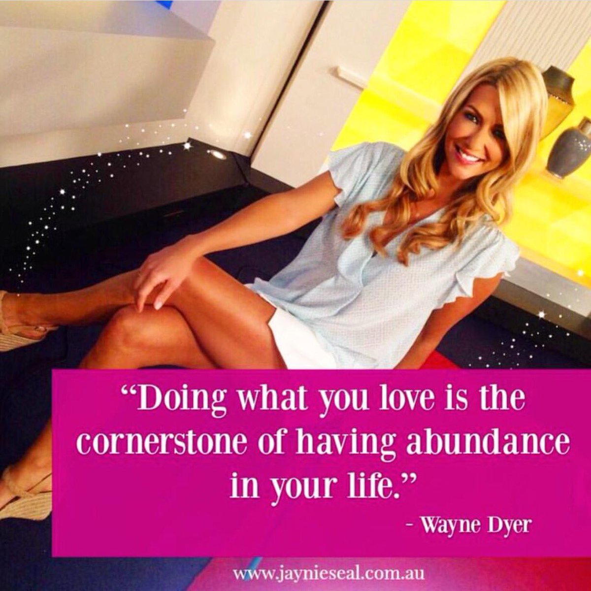 jaynieseal's tweet image. Here here. 💕 Love this quote from #waynedyer who was an author, motivational speaker &amp;amp; philosopher. #dowhatyoulove