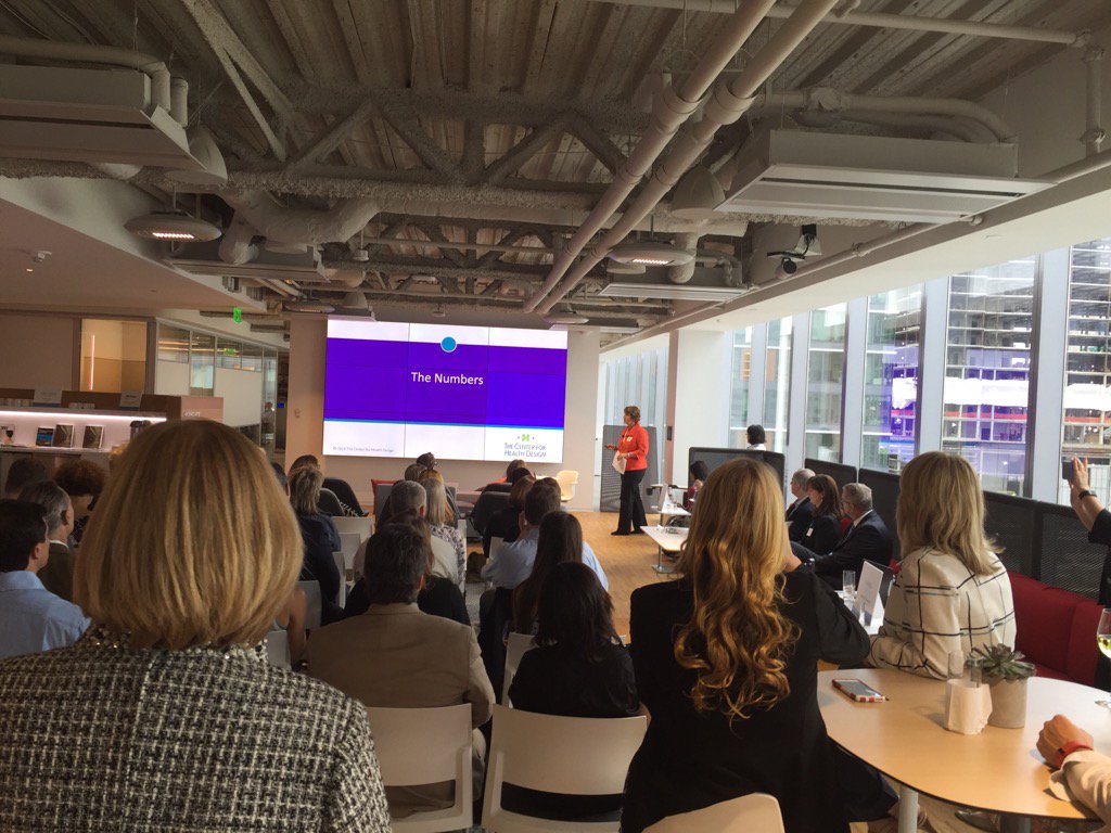 jmc_boston's tweet photo. The Center for Health Design at Worklife Boston! Healthcare experts sharing insights #steelcasehealth #redthread https://t.co/ix8kVB4ar6