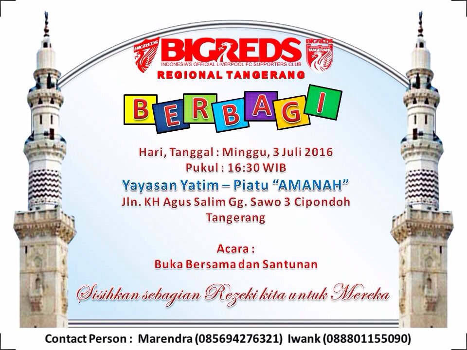 BIGREDS_TNG's tweet photo. Sambil nunggu Adzan Shubuh bolehlah di simak info pada gambar. dan cek ricek favorite kita yaa #BRTberbagi https://t.co/BxrYjNvewF
