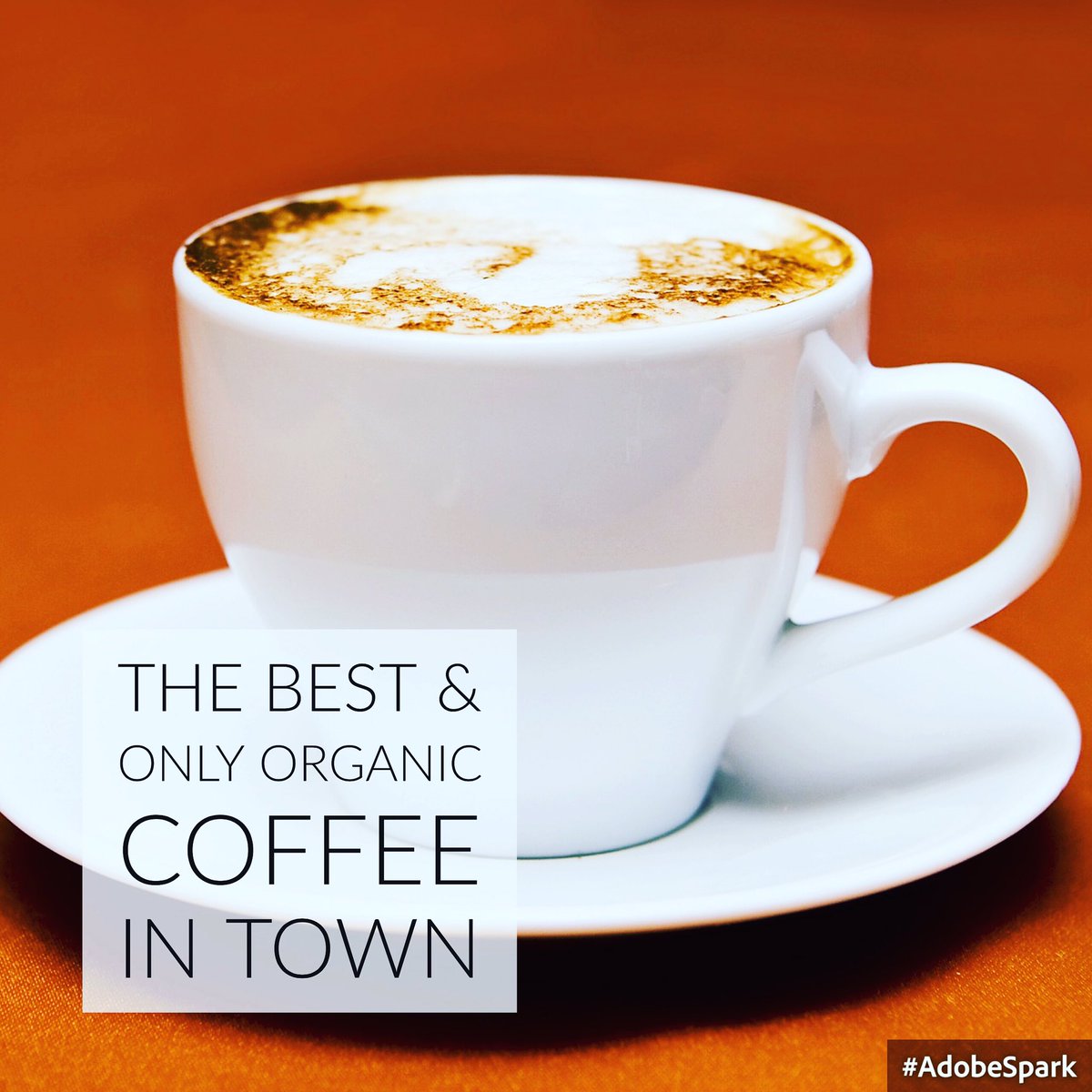 PowerfulOrganic's tweet photo. Don't miss out, the people's best coffee, made with the only cappuccino machine in Wellington!#powerfulOrganic https://t.co/K0GTUUQ4Tj