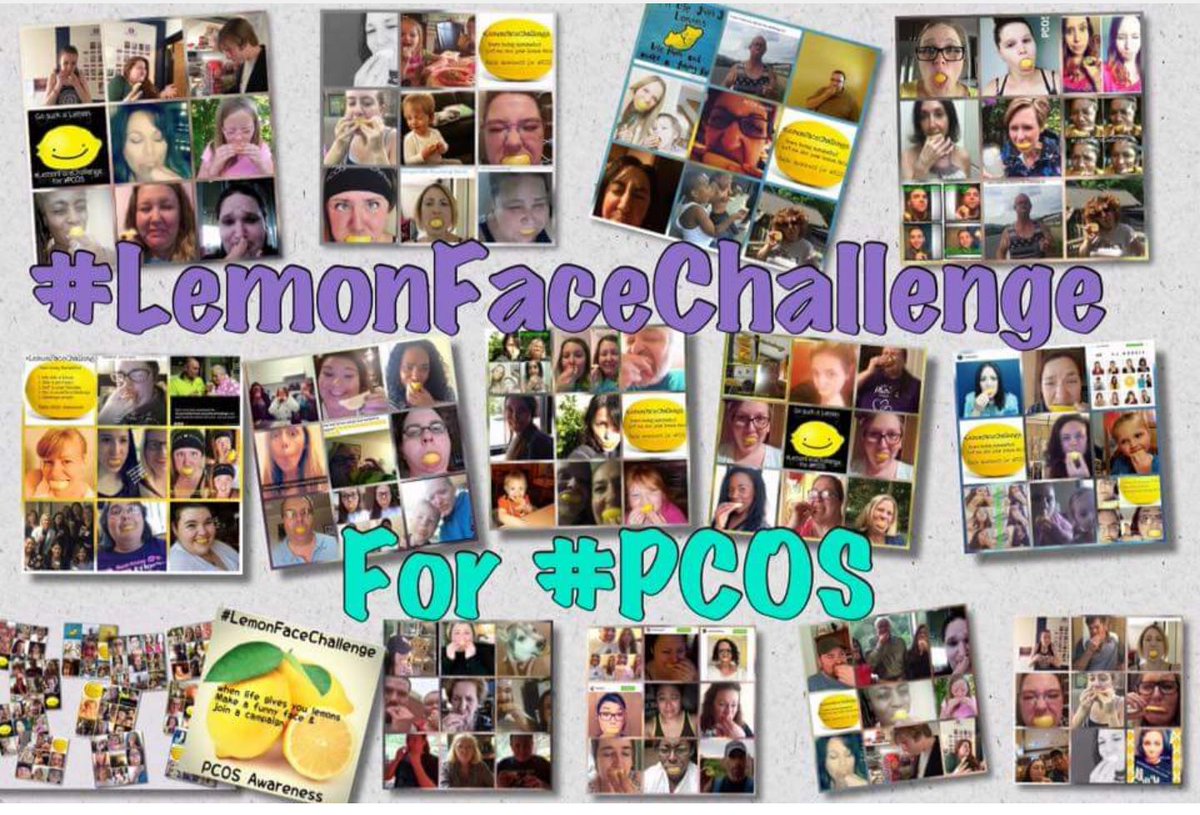 PCOSGurl's tweet photo. Get suckered into #LemonFaceChallenge for #PCOS
https://t.co/qMswIjBqzJ
#pcoscysters #pcosawarenes #pcoschallenge https://t.co/1I2ivO61Ws