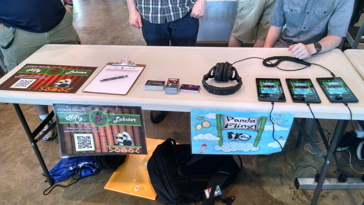 PandaFling's tweet photo. All set up at @PlaycraftingBOS ! https://t.co/oCm60PDnJo