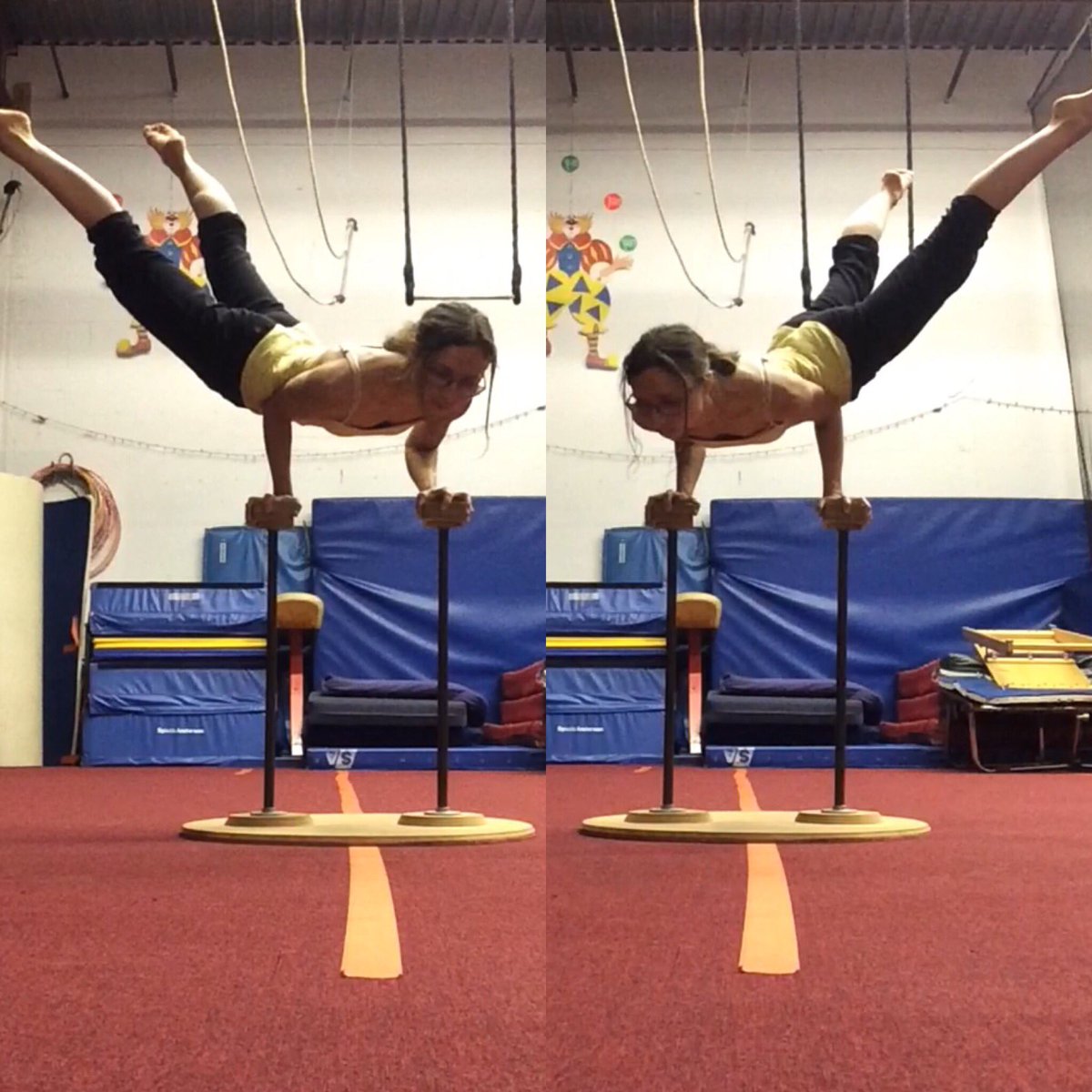 TCirqusArts's tweet photo. A few #photos from yesterday's #silks and #canes practice. 
#circus #Toronto #event ideas #torontolife https://t.co/HCMpkR265K