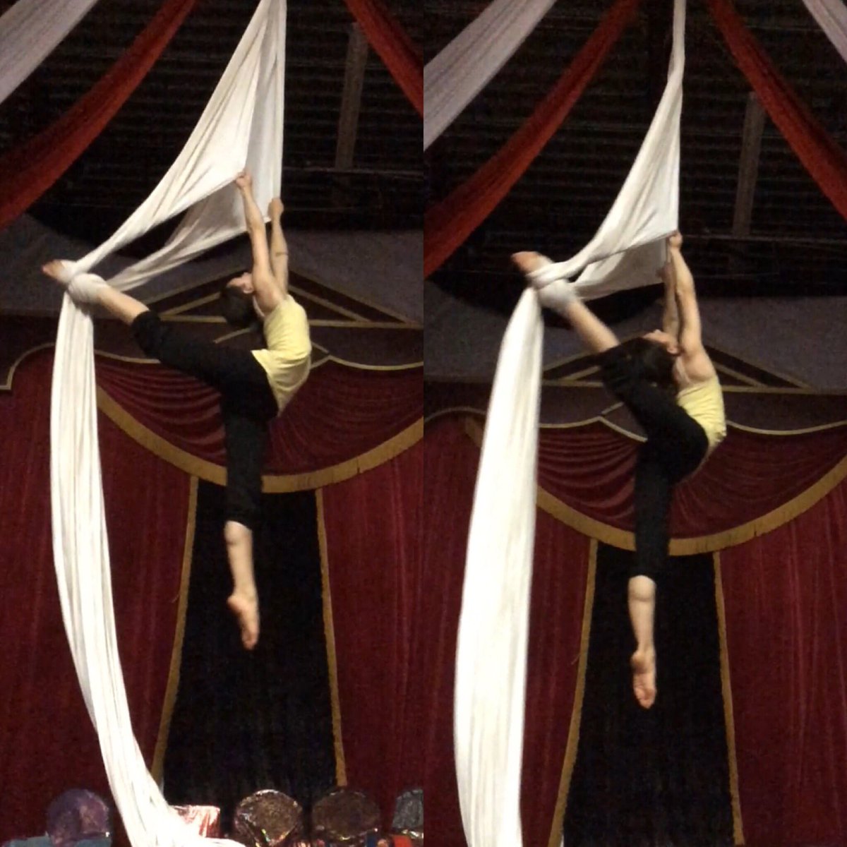 TCirqusArts's tweet photo. A few #photos from yesterday's #silks and #canes practice. 
#circus #Toronto #event ideas #torontolife https://t.co/HCMpkR265K