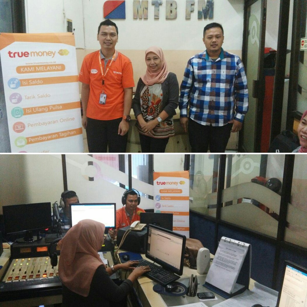 TrueMoneyId's tweet photo. Ayo denger @mtbfmsurabaya dptkn 5 kartu &amp; saldo 30rb, dmn lokasi &amp; siapa artis Kampung TrueMoney SBY?#kuistruemoney https://t.co/DWUX25aI90