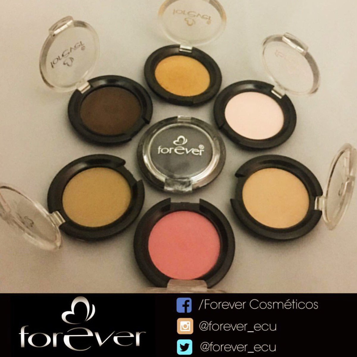 Forever_ecu's tweet photo. ¿Cuál es tu color de sombra favorita? ¡Contamos con miles de colores en nuestras sombras por unidad! 💜🙌🏻 #ForeverEcu https://t.co/A92lSsfKQU