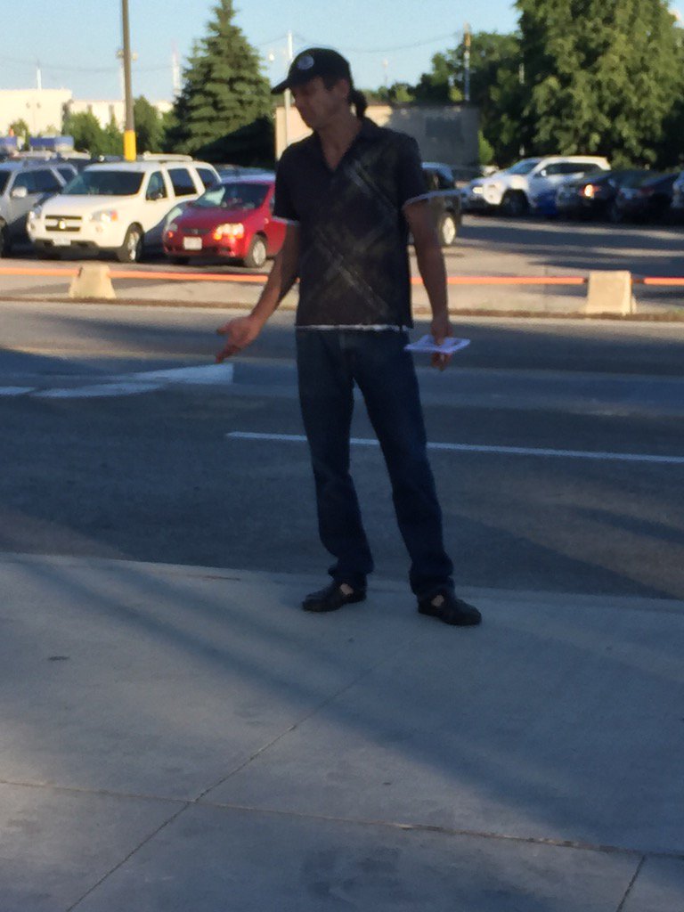 PeterBomben's tweet photo. When was the last time you saw a scalper at an Argos game? @TSN_Sports https://t.co/MIlbs2R9ES