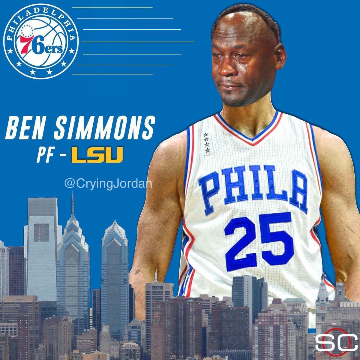 Crying Jordan tweet media