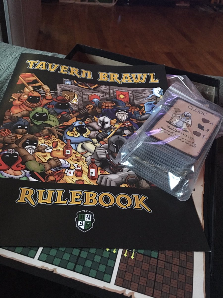 joshaneil's tweet photo. I finally got #TavernBrawl from #MedievalManStudios ! I love it! Can't wait for the rest! #boardgames #tabletop https://t.co/4GQ6Sz9ZtA