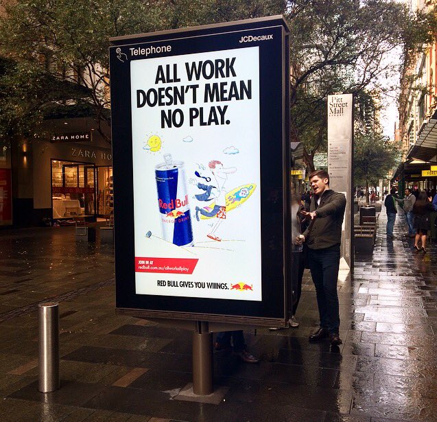 eelliotdevine's tweet image. Site touring JCDecaux's new digital inventory with the Redbull client @PosterscopeAust @VizeumSydney @redbull