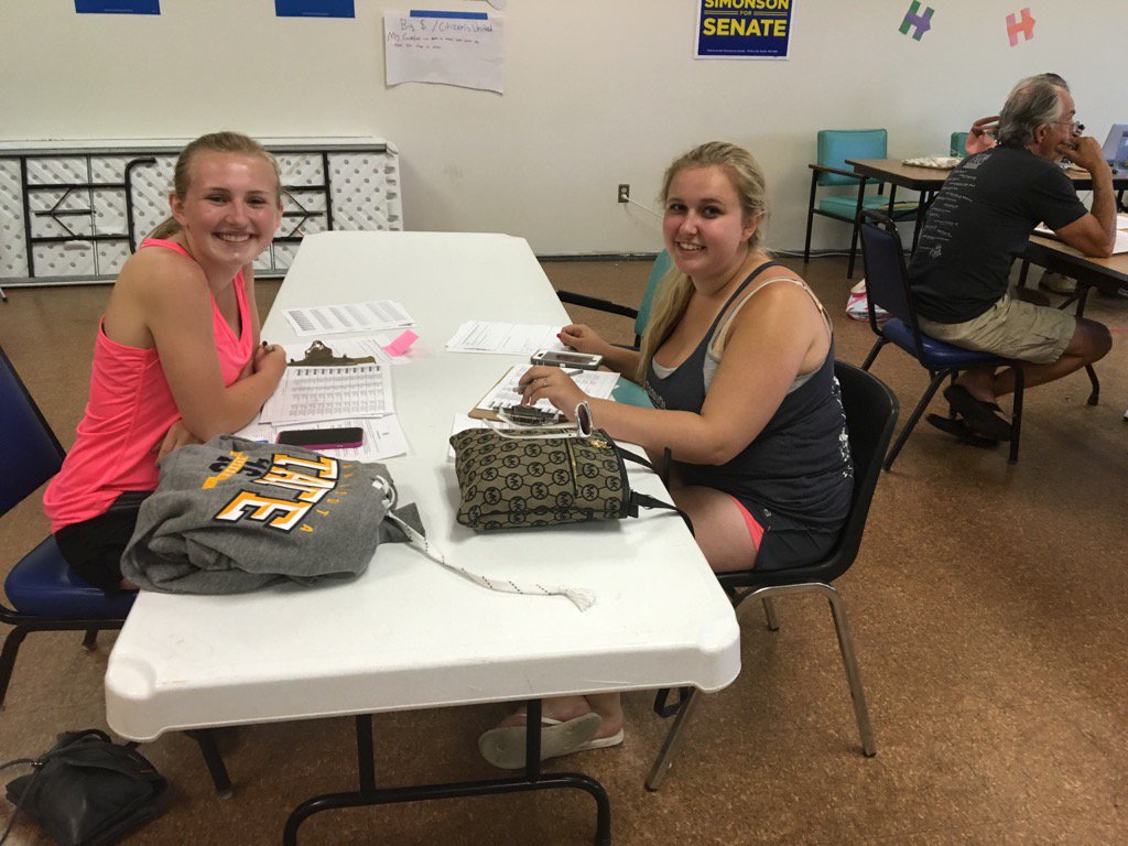 They may be too young to vote, but they're never too young to volunteer #superiorgroundgame