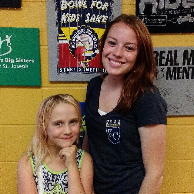 Meet our newest match Big Sister Aubrey and her Little Sister Sky! Thanks for being a Big Sister Aubrey! #beabigsj