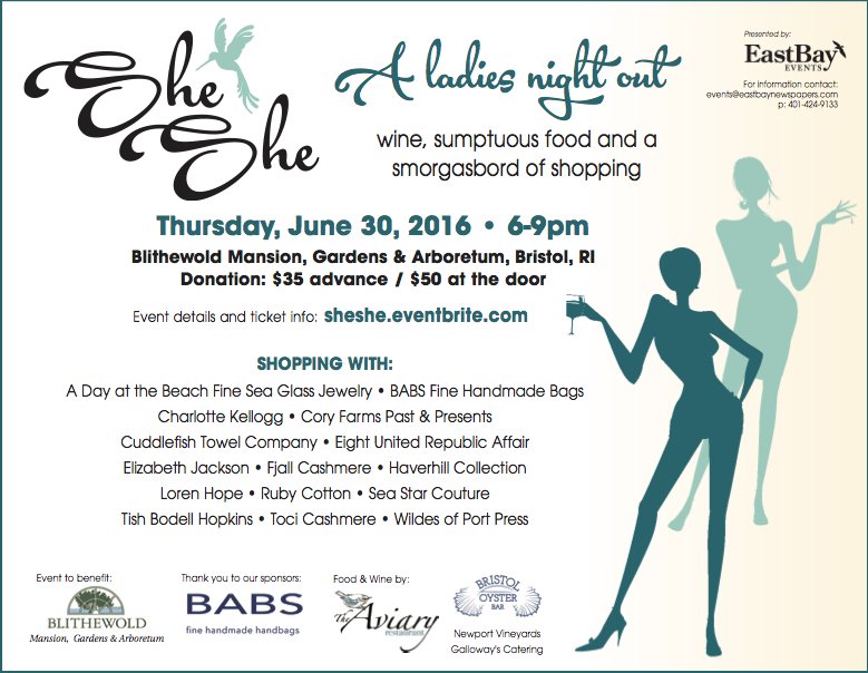 eastbayri's tweet photo. Join #sheshe movement @BlithewoldRI @theaviaryrest @Bristoloyster @NewportVines @lorenhope https://t.co/umC3cNNWMb https://t.co/K5Qejs6Tp4