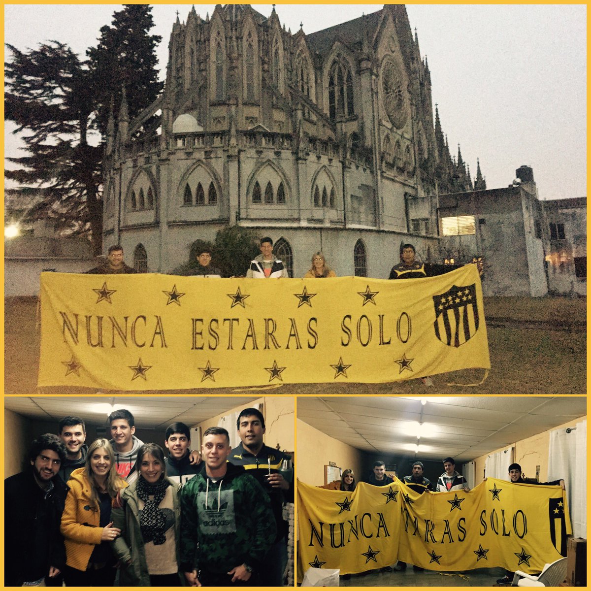 NESSince1891's tweet photo. Hablemos de lo que realmente es Peñarol. Campaña del Abrigo junto a Movimiento Luceros en Iglesia Las Carmelitas. https://t.co/4CGedAkE4g