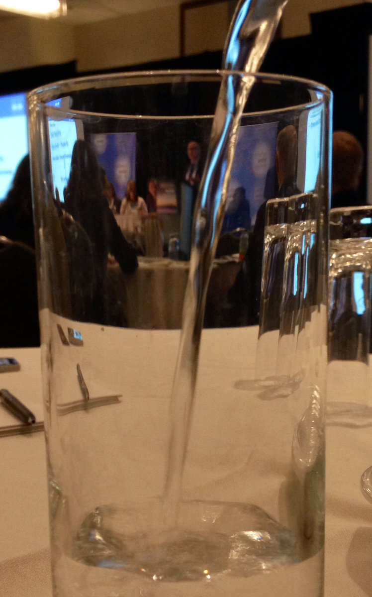 AlienNextDoor's tweet photo. MattHoward suggested that no one in the world "is immune to water stress" @CdnWaterSummit #CWSummit2016 https://t.co/QMi5XppaKR