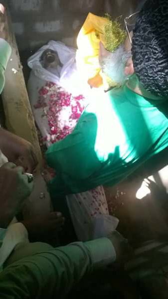 WasayJalil's tweet photo. Before final departure his grave is shinning #AmjadSabriShaheed 
Salam hay tumhay Amjad
Tumnay apna Haq Ada Kardia https://t.co/jgICja2QmC